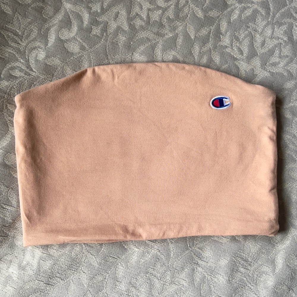 Women’s champion peach tube / crop top
